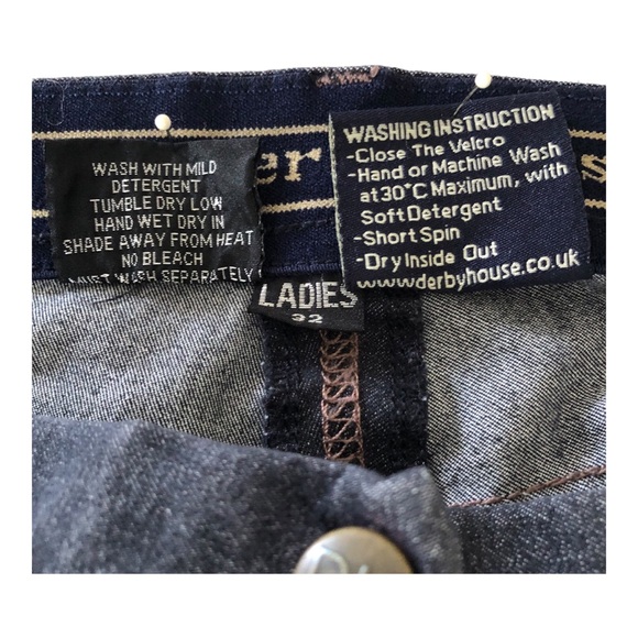 DERBY HOUSE WOMENS RIDING JEANS SIZE 32 WAIST - Picture 10 of 10